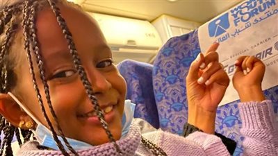 الطفلة النوبية جنى تكشف كواليس حديث الرئيس معها | فيديو 