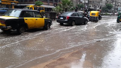 تأثر 8 أماكن فقط بهطول الأمطار بالإسكندرية تزامنا مع ثالث أيام نوة الفيضة الكبرى