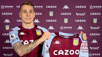 رسميًّا.. أستون فيلا يعلن التعاقد مع لوكاس ديني