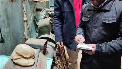 رصد 16 مخالفة تموينية وإزالة 3 حالات تعد بالبناء المخالف ببني سويف 