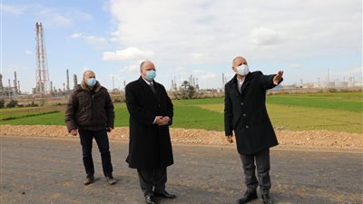 محافظ القاهرة يتفقد محور الفريق محمد العصار