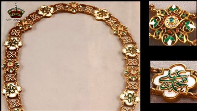 متحف المجوهرات الملكية يعرض قلادة محمد علي باشا 