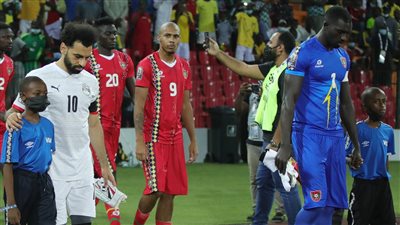 ملخص مباراة مصر وغينيا بيساو الشوط الأول