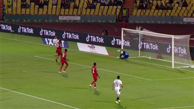 هدف محمد صلاح في مباراة منتخب مصر وغينيا بيساو