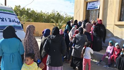 الكشف على 620 حالة في قافلة جامعة الفيوم الطبية بـ يوسف الصديق