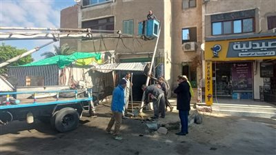 بسبب الطقس السيئ.. سقوط أعمدة إنارة بمدينة أبو صوير في الإسماعيلية