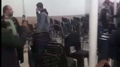 غلق وتشميع أكبر قاعات مراكز الدروس الخصوصية بالجيزة | فيديو