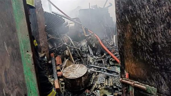 حريق مخزن الخليفة