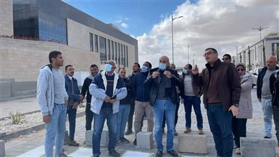 جولة تفقدية لمسئولي الإسكان لمشروعات العاصمة الإدارية الجديدة