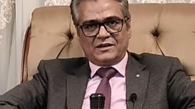 حضور شريف عباس جلسة التحقيق مع خالد منتصر في واقعة وفاة الإبراشي