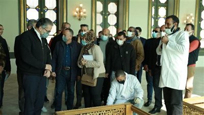  وزير السياحة يتفقد قصر محمد علي بشبرا | صور 