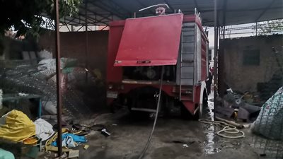 بسبب ركية نار اندلاع حريق في منزل بالإسماعيلية 