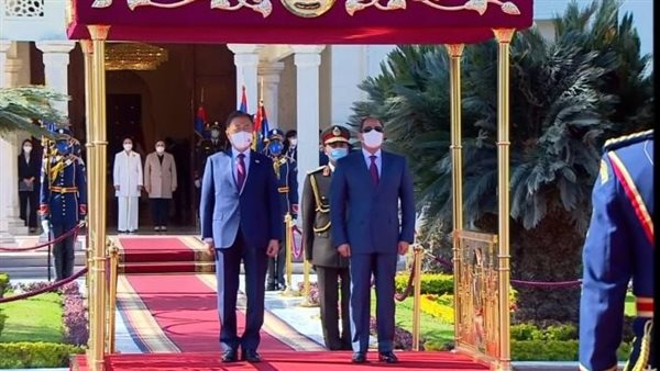 السيسي ونظيره الكوري