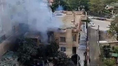 السيطرة على حريق في فيلا غيث بمدينة المنصورة بالدقهلية