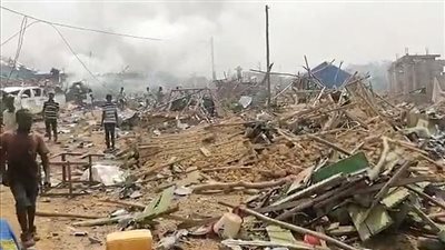 وكالة الصحافة الفرنسية: مصرع 17 شخصًا وإصابة 59 آخرين في انفجار غرب غانا 