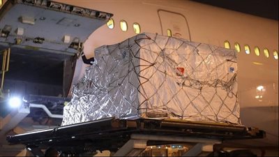 مصر تستقبل 667 ألف جرعة من لقاح أسترازينيكا بمطار القاهرة الدولي