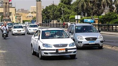 تعرف على الحالة المرورية بـ ميادين القاهرة والجيزة 