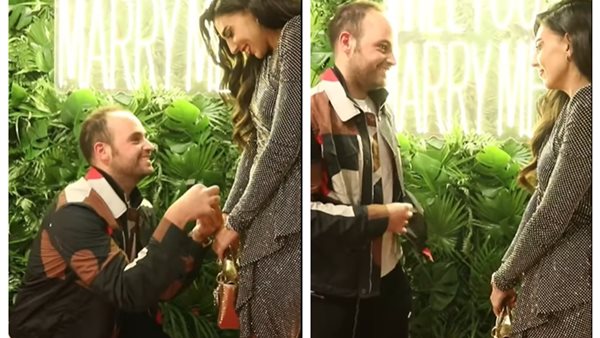 هادية غالب وخطيبها