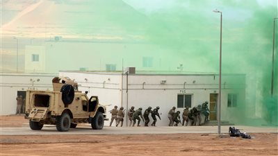 ختام فعاليات التدريب المصري السعودي المشترك تبوك 5