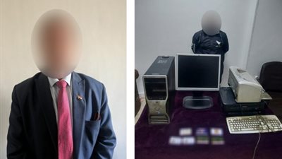 القبض على شخصين لتزويرهما كارنيهات منسوبة لجهات حكومية