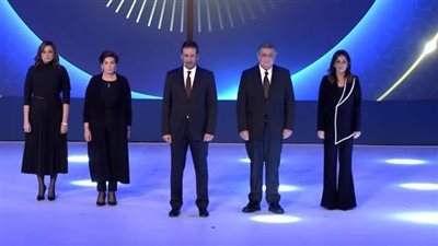 ظهور نجوم مسلسل الاختيار 2 في احتفالية عيد الشرطة الـ 70 بحضور الرئيس السيسي