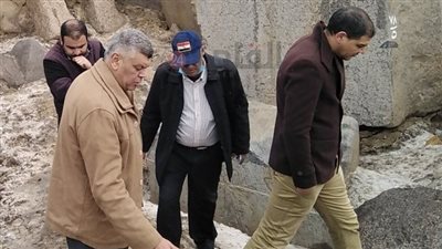 الآثار تبدأ في ترميم معبد بهبيت الحجارة الخاص بالألة إيزيس | صور 