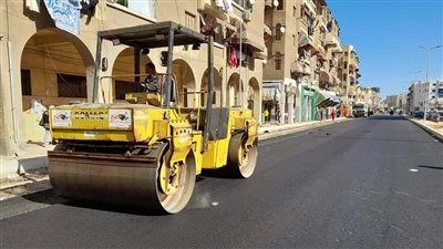 محافظ بورسعيد: استمرار أعمال تطوير ورصف الطرق | صور