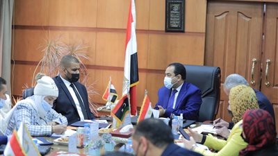 التنظيم والإدارة يستقبل وفدًا من وزارة الخدمة المدنية الليبية | صور