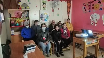 قصر السينما يقدم أنشطة متنوعة لذوي الاحتياجات الخاصة