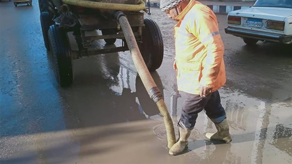 كسح مياه الأمطار