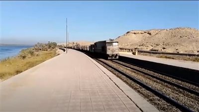 إصابة سيدة إثر سقوطها أسفل عجلات قطار شبين القناطر بالقليوبية 