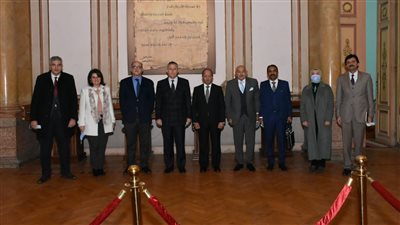 سفير باكستان في زيارة لجامعة عين شمس