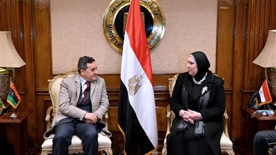 وزيرة الصناعة: 64.5% زيادة في حجم الصادرات المصرية للسوق الليبية العام الماضي