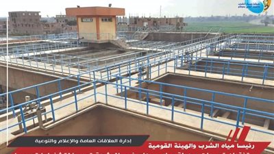  بتكلفة 580 مليون جنيه.. بدء العمل في توسعات محطة مياه سوهاج غرب السطحية | صور