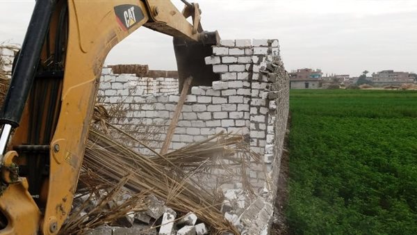 حملة إزالة في سوهاج