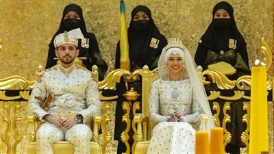 زفاف أسطوري.. سلطان بروناي يقيم فرحا لابنته على شاب عربي لمدة أسبوع 