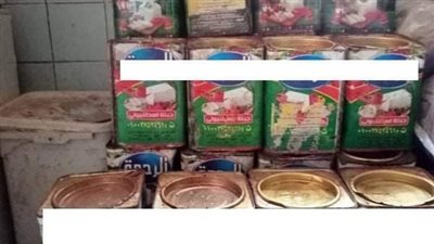 ضبط صفائح جبن غير صالحة للاستهلاك الأدمي في بورسعيد 