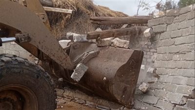 الموجة 19.. إزالة 43 حالة تعد على أملاك الدولة بالبحيرة