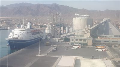 رغم العاصفة هبة.. استمرار العمل بموانئ البحر الأحمر وتداول 1225 طن بضائع