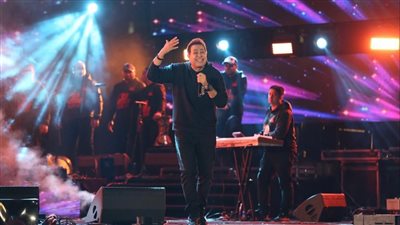 10 آلاف شخص في حفل حكيم باستاد الهوكي | صور 