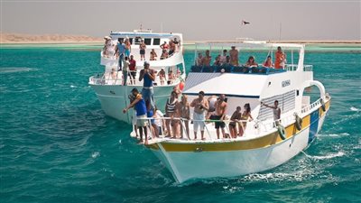 استمرار نشاط الرحلات البحرية في الغردقة رغم برودة الطقس | بث مباشر