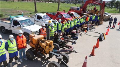 رئيس جهاز 6 أكتوبر: تطهير أعمال شبكات الصرف بشكل يومي وأسطول سيارات مجهزة تحسبًا للأمطار