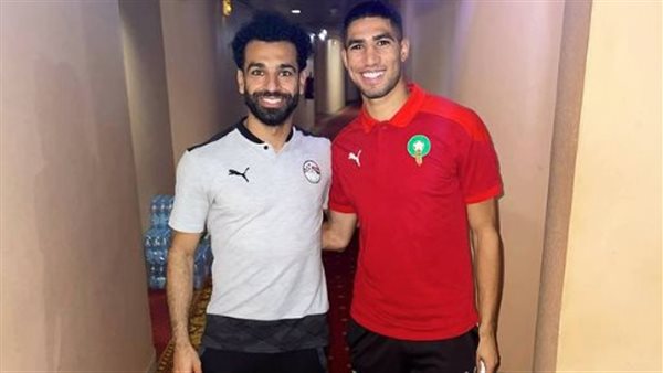 محمد صلاح وأشرف حكيمي