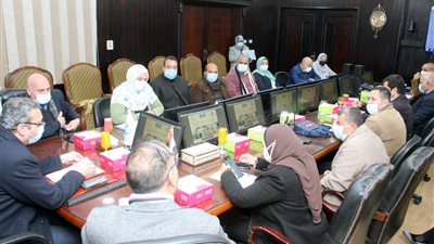 مياه الغربية تتابع تنفيذ برنامج خدمات الصرف الصحي المستدامة بالمناطق الريفية SRSSP