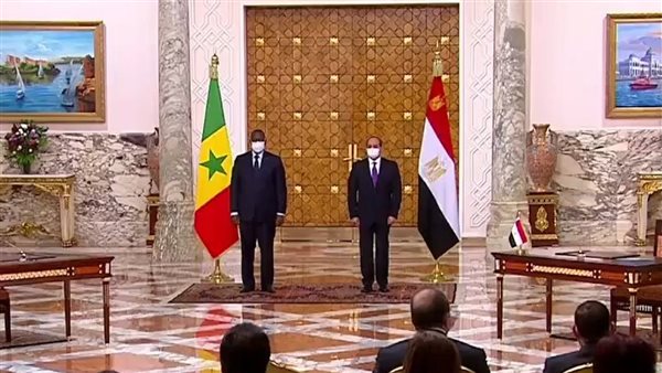 السيسي يستقبل نظيره