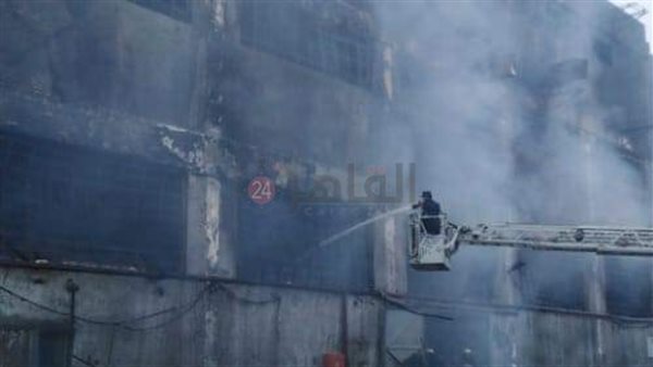 حريق بشبرا الخيمة