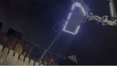 13 سيارة إطفاء سيطرت على حريق الحسين وإنقاذ 30 مواطنا حاصرتهم النيران | فيديو