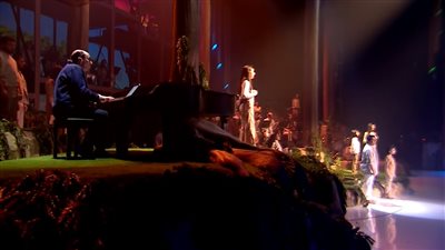 أسامة الرحباني يشعل أجواء حفل جوائز Joy Awards في السعودية بـ أوبريت المملكة الخضراء