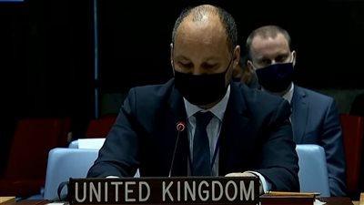 مندوب بريطانيا بمجلس الأمن يطالب روسيا بسحب قواتها لتجنب ويلات الحروب 