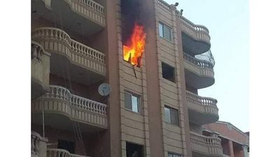 السيطرة على حريق شقة بالدقي.. وفنانة شهيرة تشكر رجال الإطفاء | صور